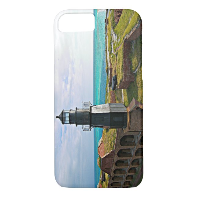 Garden Key Lighthouse, Dry Tortugas Florida Case-Mate iPhone Case (Back)