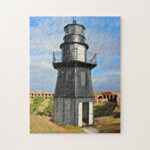 Garden Key Lighthouse, Dry Tortugas Florida Jigsaw Puzzle