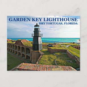 Garden Key Lighthouse, Dry Tortugas, Florida Postcard