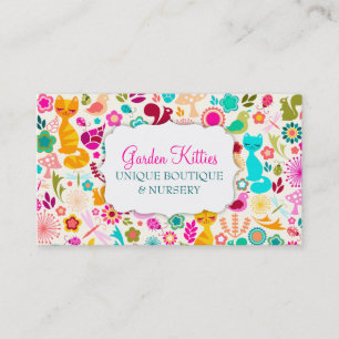 Garden Kitty Business Card