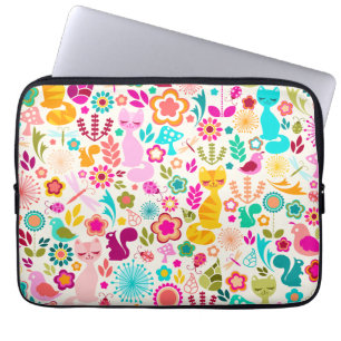 Garden Kitty Laptop Sleeve