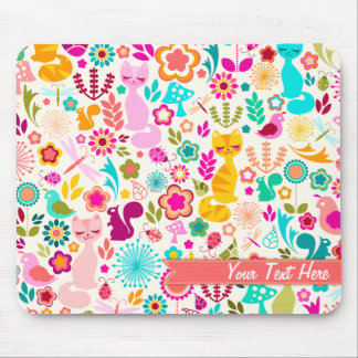Garden Kitty Mouse Pad