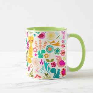 Garden Kitty Mug