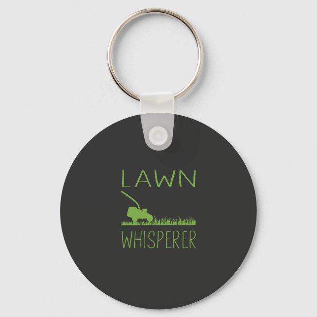 Garden Lawn Mower Key Ring (Front)