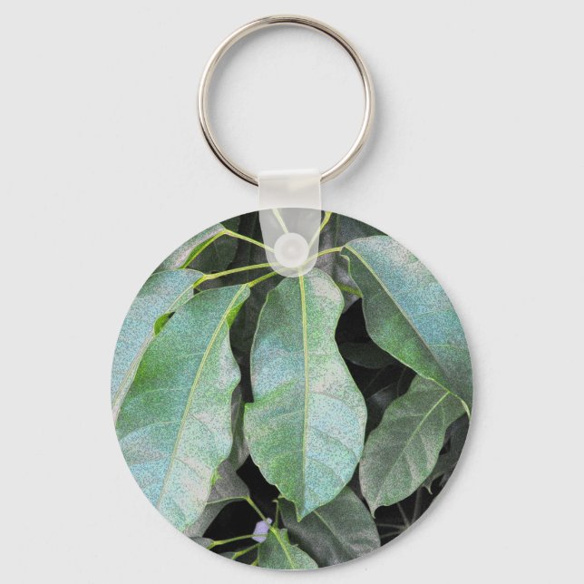 Garden Leaves Key Ring (Front)