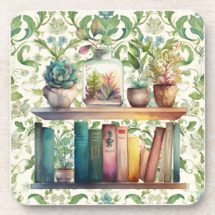 Garden Library  Coaster