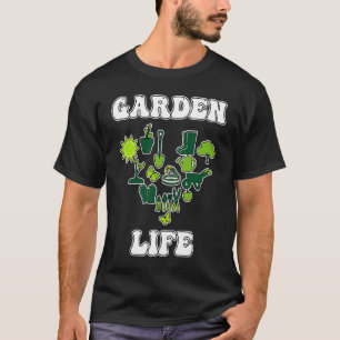 Garden Life Plant Rake Watering Garden Flower Pot T-Shirt