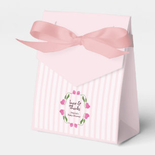 Garden Love and Thanks Baby Shower Favour Box