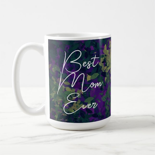 Garden Lover Best Mum Ever Coffee Mug (Left)