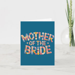 Garden mother of bride do crew vibes bridal to be card