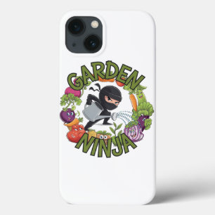 Garden Ninja Design - Fun Gardening Graphic iPhone 13 Case