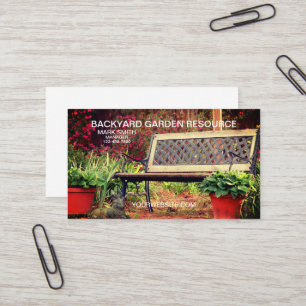 Garden Nursery Business Business Card