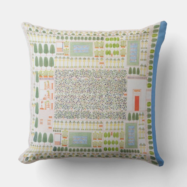 Garden of a High Ranking Egyptian Dignitary, from Cushion (Front)