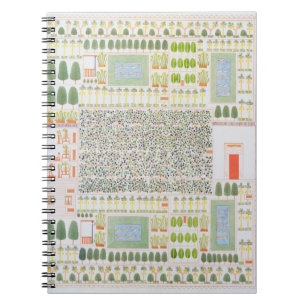Garden of a High Ranking Egyptian Dignitary, from Notebook