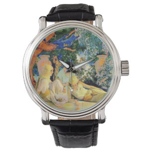 Garden Of Allah By Maxfield Parrish Watch