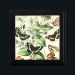 Garden of Butterflies and Flowers Gift Box<br><div class="desc">A lovely garden scene with butterflies and flowers. Idyllic in its presentation,  this is a great print to put in your home. Order this Vision Studio creation today!</div>