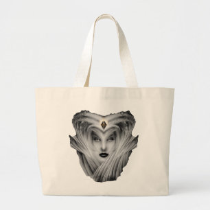 Garden Of Dreams Stone Bust Large Tote Bag