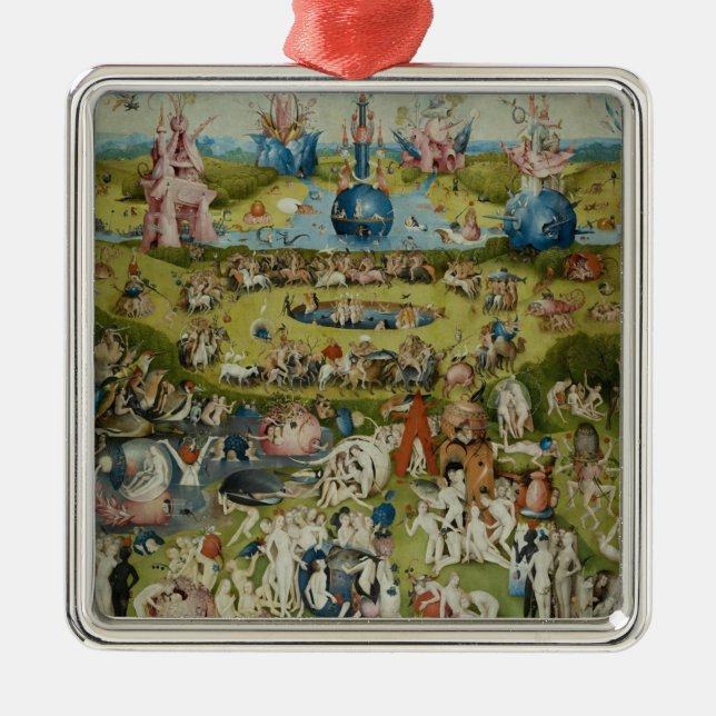Garden of Earthly Delights, 1490-1500 Metal Ornament (Front)