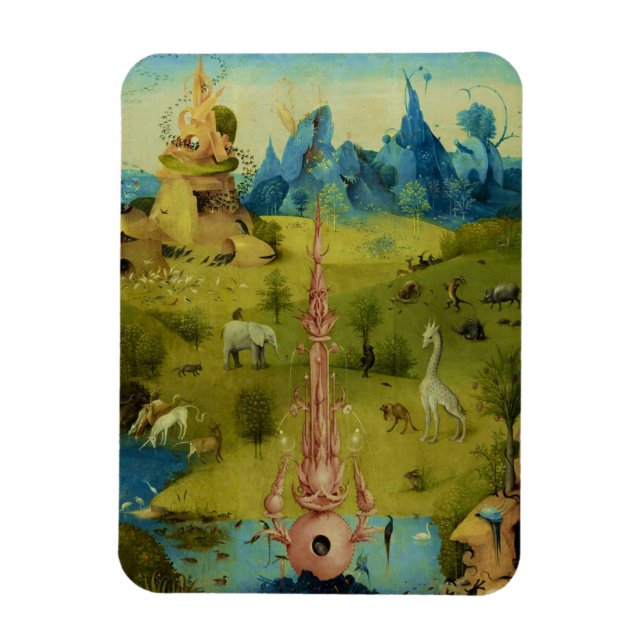 Garden of Eden - Hieronymus Bosch Magnet (Vertical)