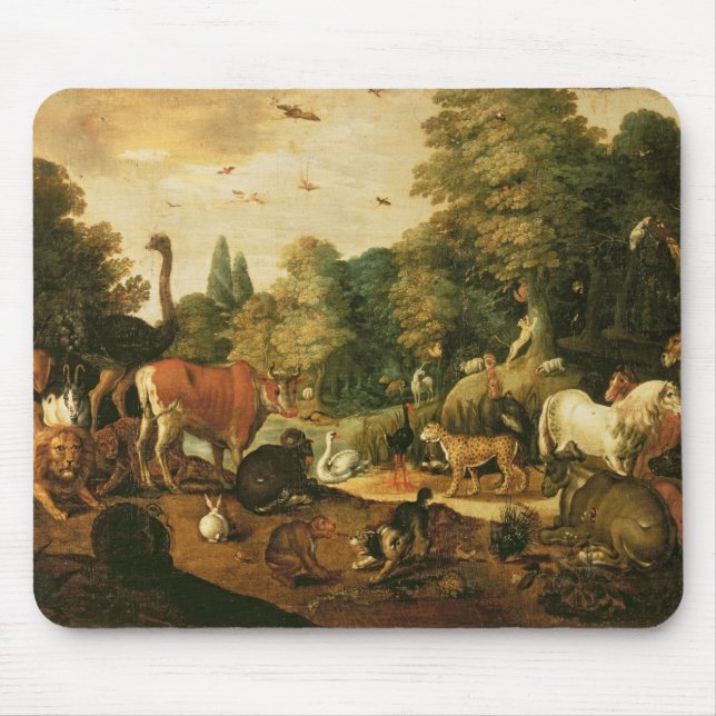 Garden of Eden (oil on canvas) Mouse Pad (Front)