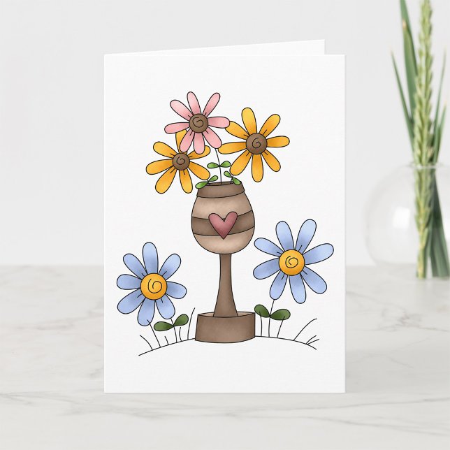 Garden Of Flowers Greeting Cards (Creator Uploaded)