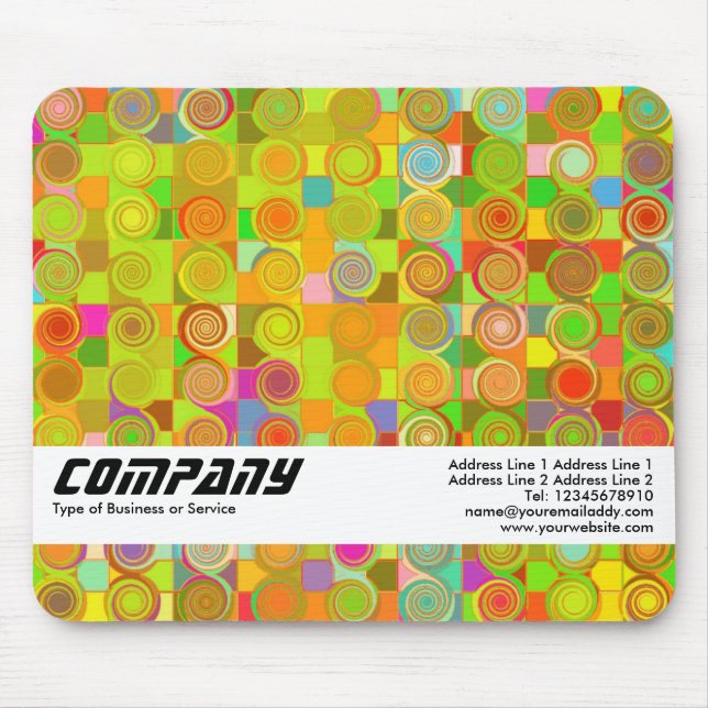 Garden of Galaxies, Business Mouse Pad (Front)