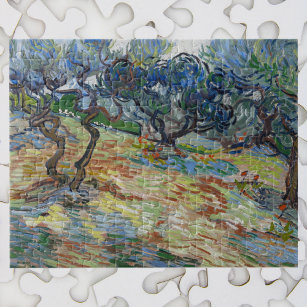 Garden of Gethsemane, Mount of Olives by van Gogh Jigsaw Puzzle