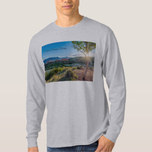 Garden Of Gods Tree Sunburst Long Sleeve T-shirt