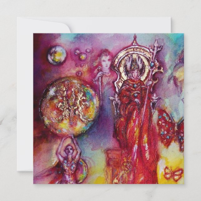 GARDEN OF LOST SHADOWS , FAIRIES AND BUTTERFLIES ANNOUNCEMENT (Front)