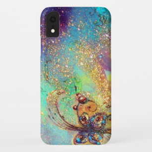 GARDEN OF LOST SHADOWS -MAGIC BUTTERFLY PLANT Blue iPhone XR Case
