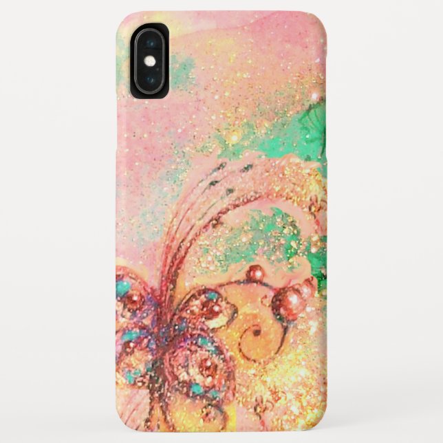 GARDEN OF LOST SHADOWS /MAGIC BUTTERFLY PLANT Pink Case-Mate iPhone Case (Back)