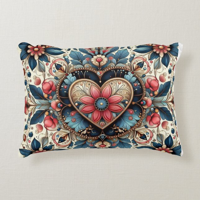 Garden of Love Decorative Cushion (Front)