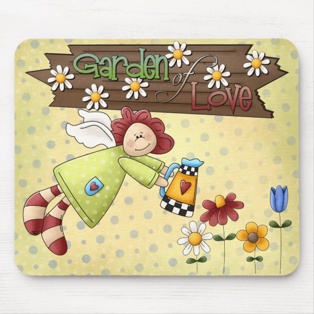 Garden of Love Mousepad (Front)