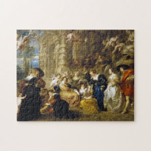 Garden of Love Peter Paul Rubens  masterpiece Jigsaw Puzzle