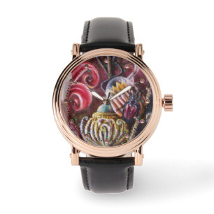 GARDEN OF MELISSA / Magic Flowers With Scarab Watch