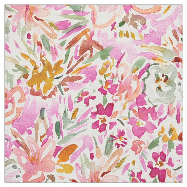 GARDEN of PMS Bright Floral Fabric (Swatch)