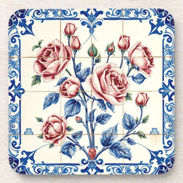 garden of roses coaster (Front)