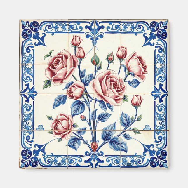 garden of roses magnet (Front)