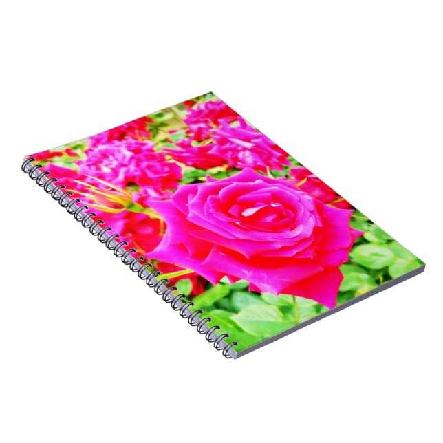 Garden of Roses Notebook (Right Side)