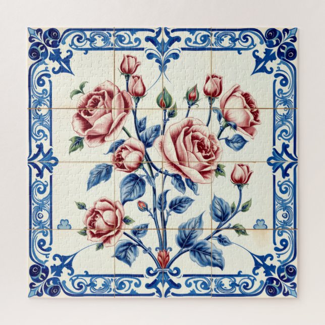garden of roses puzzle (Vertical)