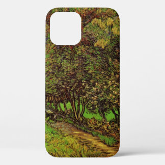Garden of Saint-Paul Hospital by Vincent van Gogh iPhone 12 Case