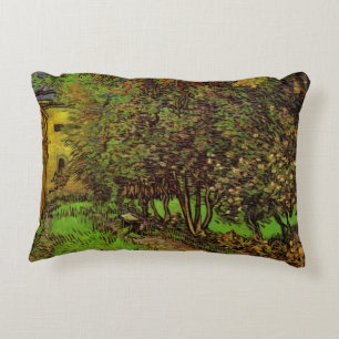 Garden of Saint-Paul Hospital by Vincent van Gogh Decorative Cushion