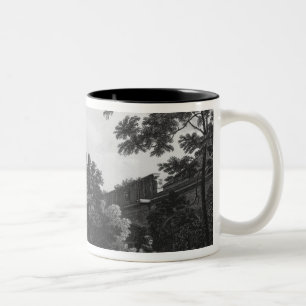 Garden of the cloister, Musee des Monuments Two-Tone Coffee Mug