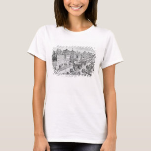 Garden of the Duke of Parma on the Palatine Hill, T-Shirt