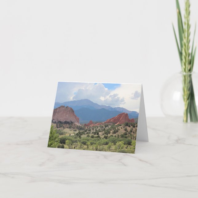 Garden of the Gods Card (Front)