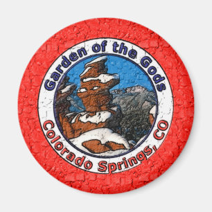 Garden of the Gods, Colorado Springs, CO Magnet