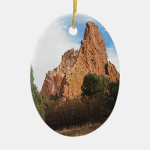 Garden of the Gods, Colorado Springs, Colorado Ceramic Ornament