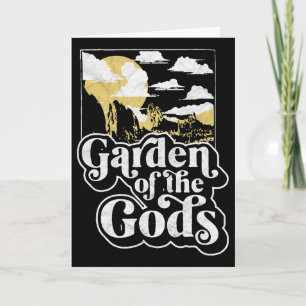 Garden Of The Gods Colorado Vintage 80s Climbing G Card