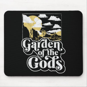 Garden Of The Gods Colorado Vintage 80s Climbing G Mouse Pad