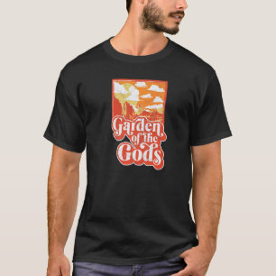 Garden Of The Gods Colorado Vintage 80s Climbing G T-Shirt